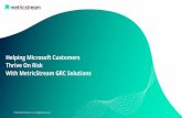 Helping Microsoft Customers Thrive On Risk With ...