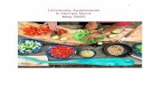 University Apartments E-Recipe Book May 2020