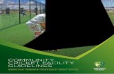 COMMUNITY CRICKET FACILITY GUIDELINES