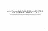 Manual de Procedimientos Departamento de Transportes.pdf