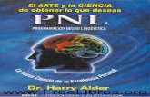 PNL Programación Neuro Lingüistica - Dr. Harry Alder