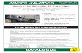 Jock's Jalopies - Trains, Planes and Automobiles