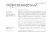 Development and characterization of a gastroretentive dosage form composed of chitosan and hydroxyethyl cellulose for alendronate