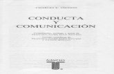 Conducta y comunicación