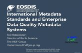 International Metadata Standards and Enterprise Data Quality ...