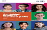 Cambridge Nationals explained brochure - OCR