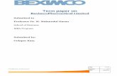 Term Paper of Beximco Pharmaceuticals Ltd