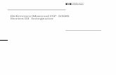 HP 3396 Series III Integrator Reference Manual (03396-90550)
