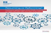Resuming or Reforming? - UNESCO-IESALC
