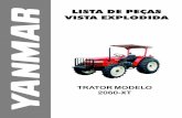 LISTA DE PEÇAS VISTA EXPLODIDA - A Motor Diesel