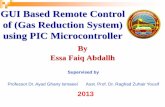 GUI Based Remote Control of (Gas Reduction System) using PIC Microcontroller