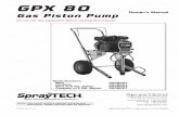 GPX 80 Gas Piston Pump - Titan Tool