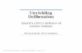 Unyielding Deliberation - Enoch's Defense of Robust Realism