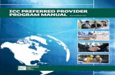 ICC Preferred Provider Program Manual