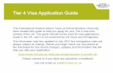 Tier 4 Visa Application Guide - Oxford Brookes University