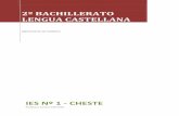 2º bachillerato lengua castellana - Mestre a casa