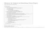 History & Impact of Hacking