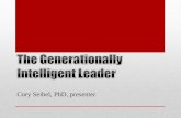 "The Generationally Intelligent Leader"