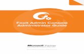 Foxit Admin Console Administrator Guide