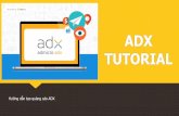 Hướng dẫn tạo quảng cáo ADX - Admicro
