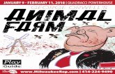 JANUARY 9 FEBRUARY 11, 2018 - Milwaukee Rep