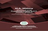 M.A. History - Tamil Nadu Open University