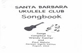 .·Songbook - Santa Barbara Ukulele