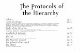 The Protocols of the Hierarchy - WRAITH The Oblivion LARP