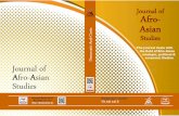Journal Of Afro-Asian Studies