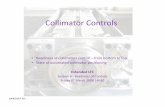 Collimator Controls - CERN Indico