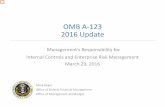 OMB A-123 2016 Update - AGA