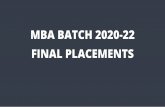 mba batch 2020-22 final placements - NMIMS - Navi Mumbai