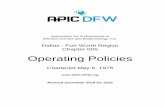 Operating Policies - APIC-DFW