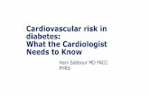Cardiovascular risk in diabetes