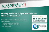 Mining Modules’ Dependencies for Malware Detection