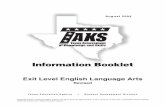 11 ELA Info Booklet - Texas Education Agency