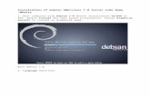 Installation of Debian GNU/Linux 7.0 Server Code Name " Wheezy "