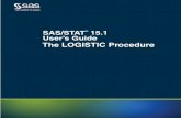 The LOGISTIC Procedure - SAS Support