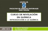 U.N.P.S.J.B. FACULTAD DE CIENCIAS NATURALES SEDE TRELEW CURSO DE NIVELACIÓN