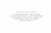book section - a history of the california supreme court in its ...
