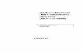 Warrior Transition Unit – Consolidated Guidance ...