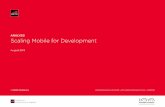 Scaling Mobile for Development - GSMA