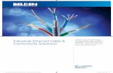 Industrial Ethernet Cable & Connectivity Solutions