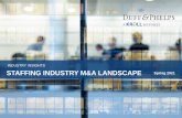 Staffing Industry M&A Landscape – Spring 2021 - Kroll