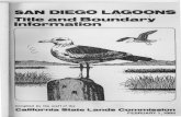 San Diego Lagoons - California State lands Commission