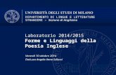 Figurative Language - University of Milan - Oct 10, 2014 - BA English Lit