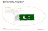 Syllabus Cambridge IGCSE Pakistan Studies 0448