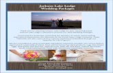 Jackson Lake Lodge Wedding Packages