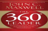 The 360 Degree Leader With Workbook - Christian diet