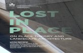 Lost in Place – On Place Theory and Landscape Architecture
